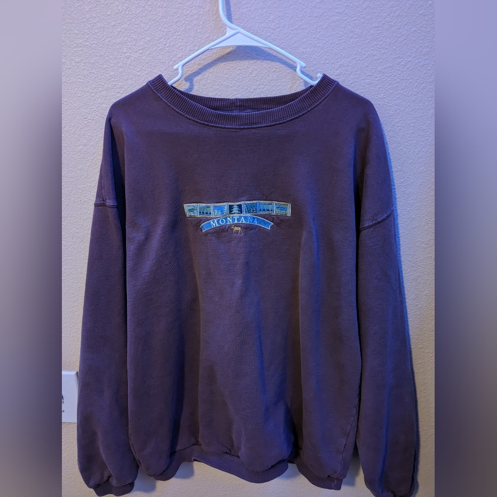 Woman's Comfy Montana Crewneck - XL